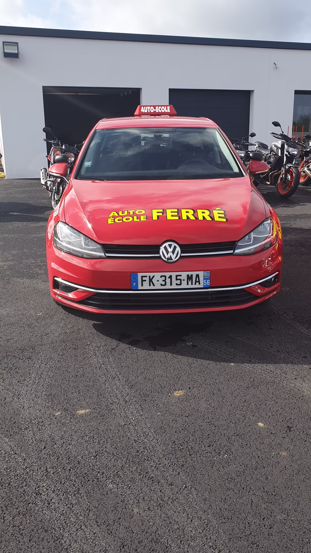 Voiture golf : Voici le véhicule pour le permis voiture auto école ferre